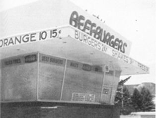 Mark's In and Out Beefburgers in Livingston Montana, a favorite stop near Yellowstone National Park